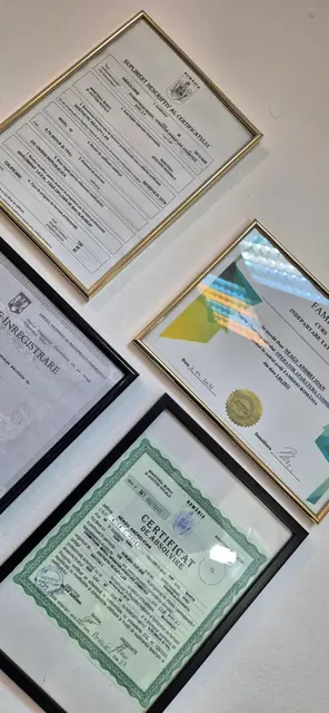 Diplomele și certificările noastre